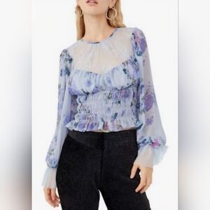 Free People Daphne Blouse